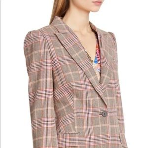 Tommy X Zendaya Checked Blazer, SIZE 6